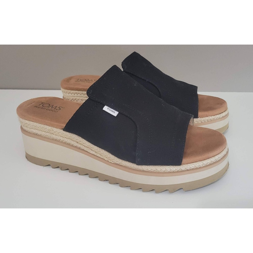 TOMS Adria Platform Wedge Sandals